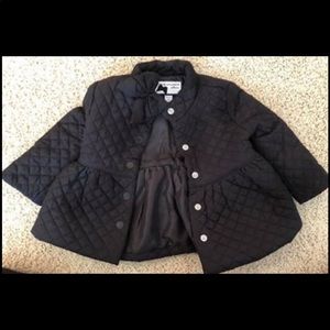 Janie and Jack quilted jacket girls 6-12 months